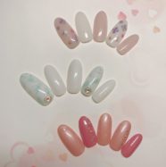 竜王店★小瀬店★4月限定Campaign♪ 3種類デザイン定額ジェルネイル【オフ無料】