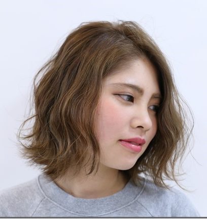 切りっぱなしボブの外観