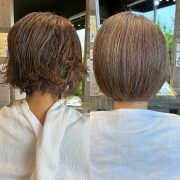 広がりやすい髪に！縮毛矯正で叶う美フォルムボブ